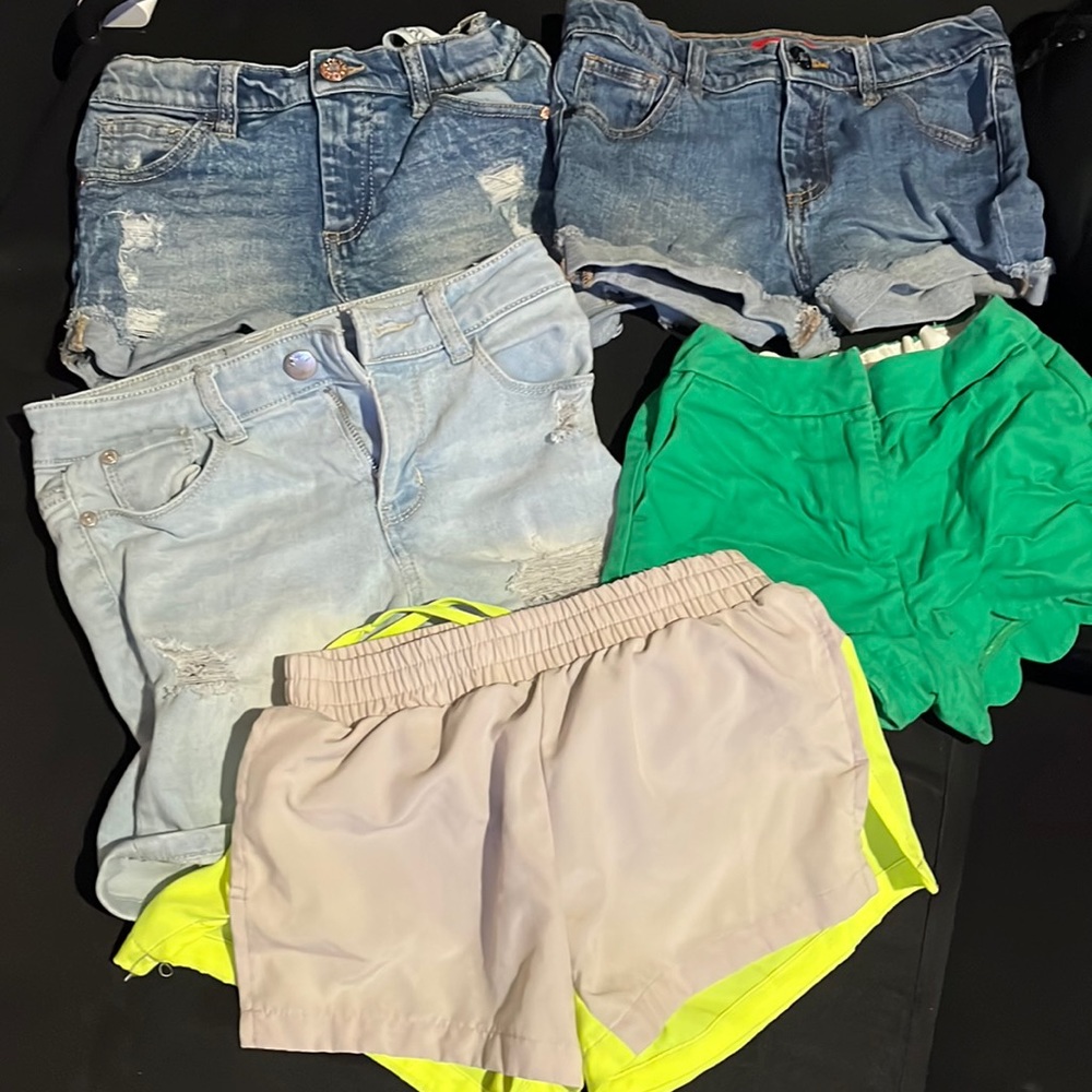 Random Girl size 8 Lot Brand name Shorts